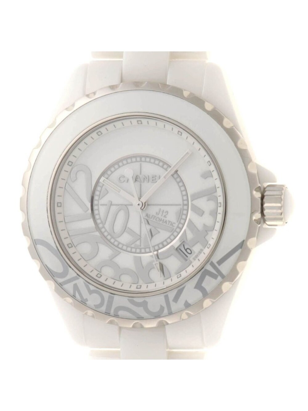 Chanel J12 Graffiti 38 World Limited Edition Watch White Ceramic Dial Automatic